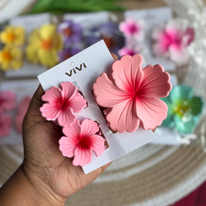 Matte Hibiscus Combo Cards (6 Cards)