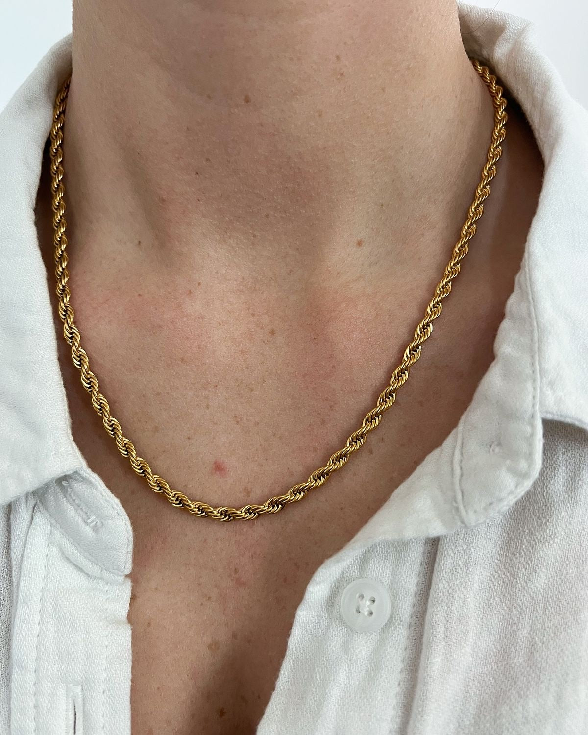 Readymade Stainless Steel Rope Chain Anti Tarnish