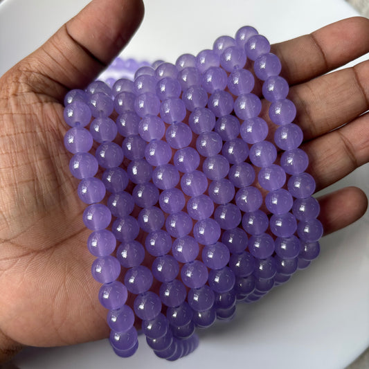 Glass Beads 8mm (95+ Beads)