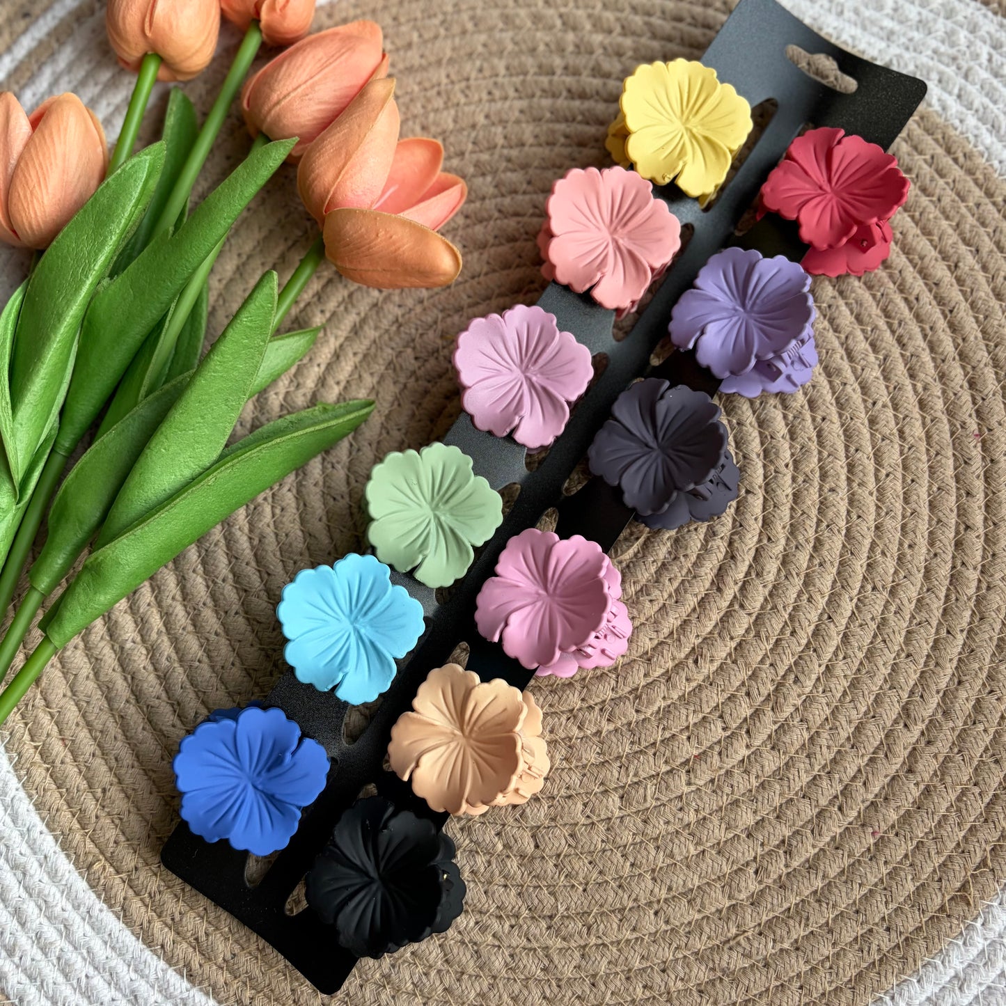 Matte Hibiscus Claws (12 Pieces)