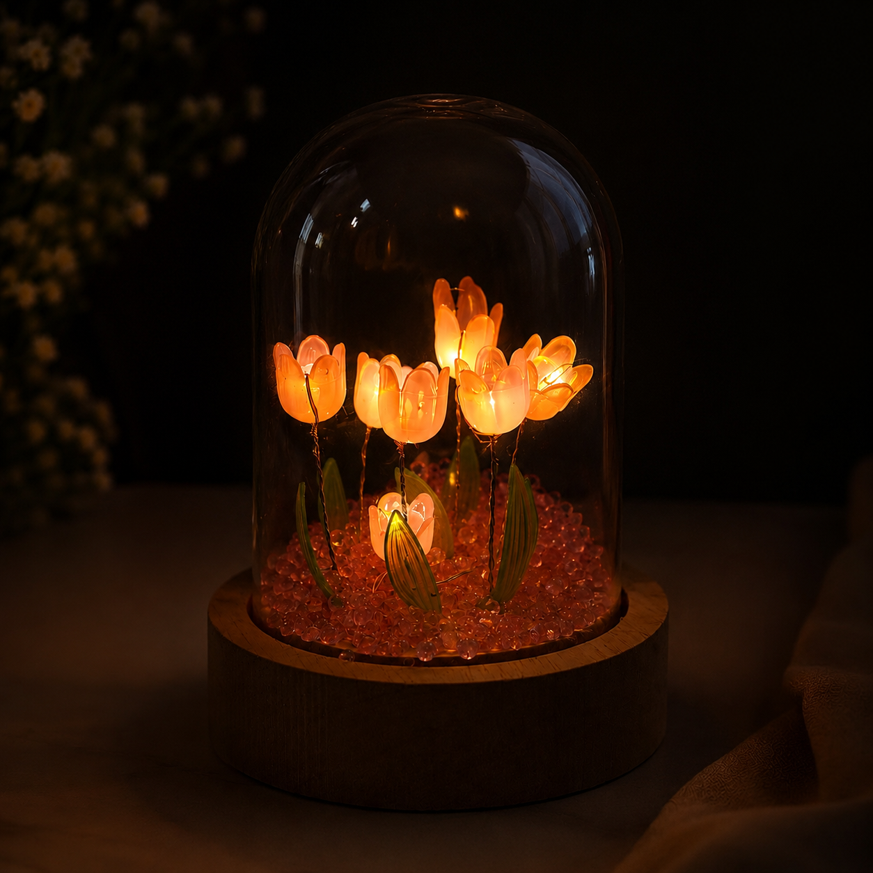 Twilight Tulip Lamp