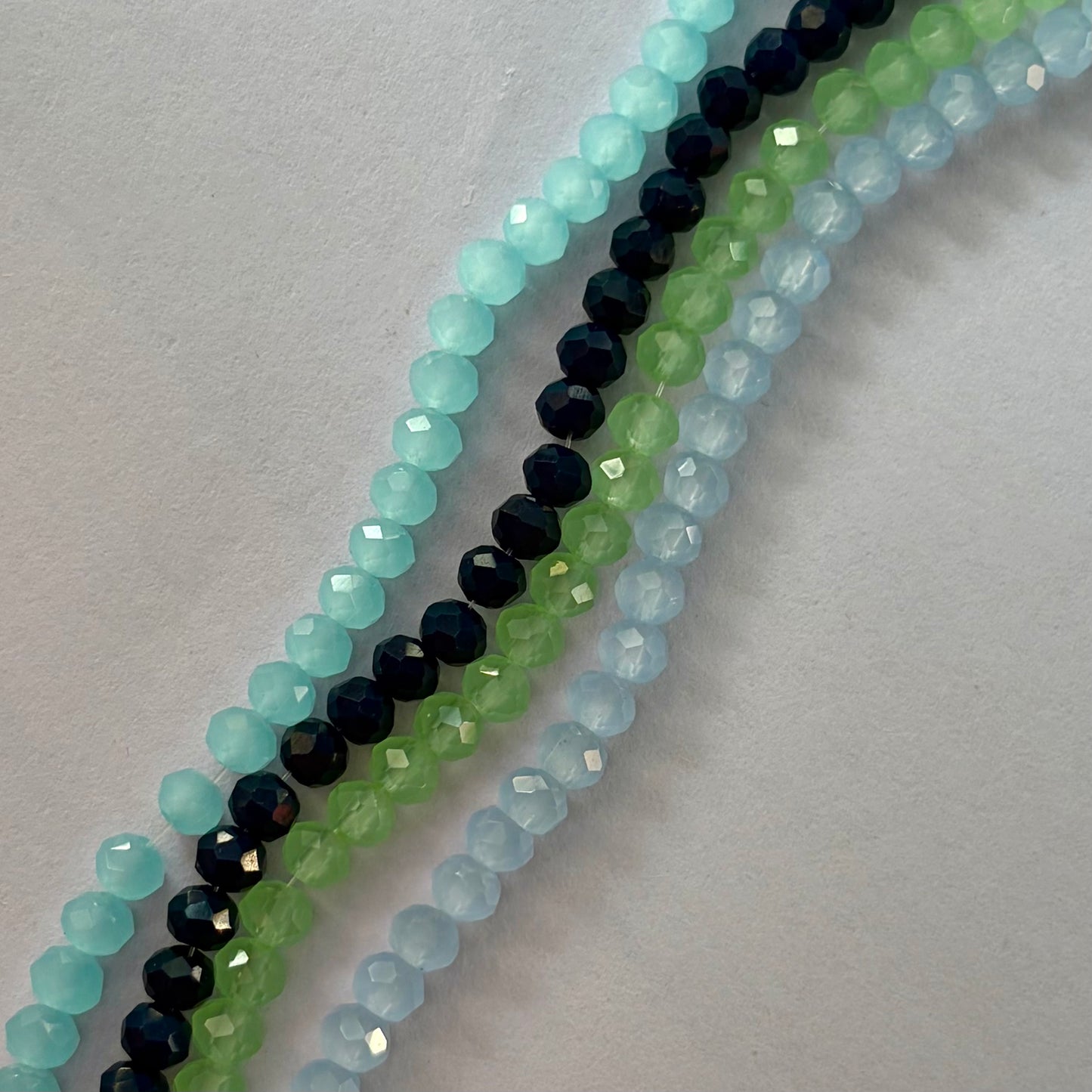 Opaque Crystal Beads 4mm