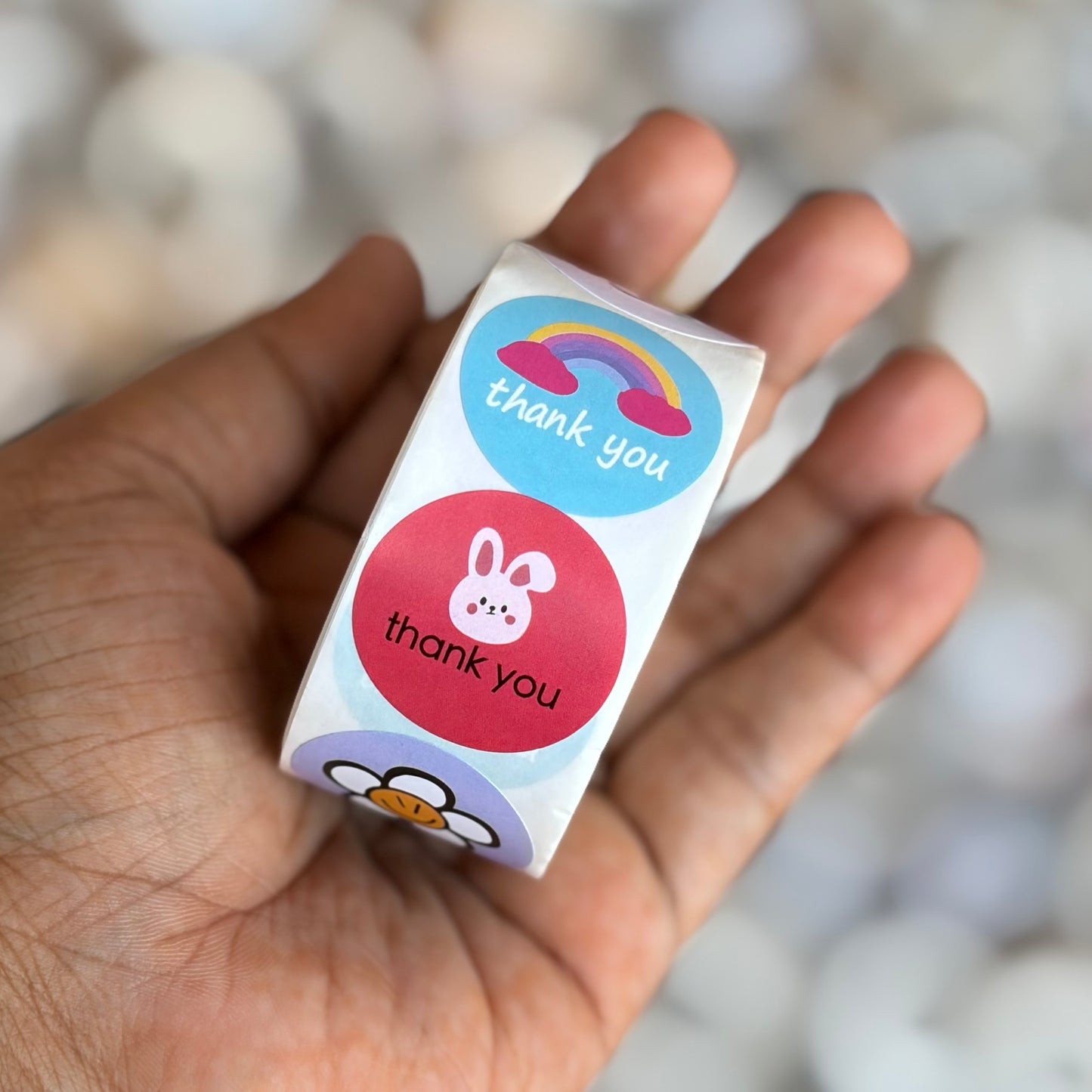 Thankyou Stickers (500 Pieces)