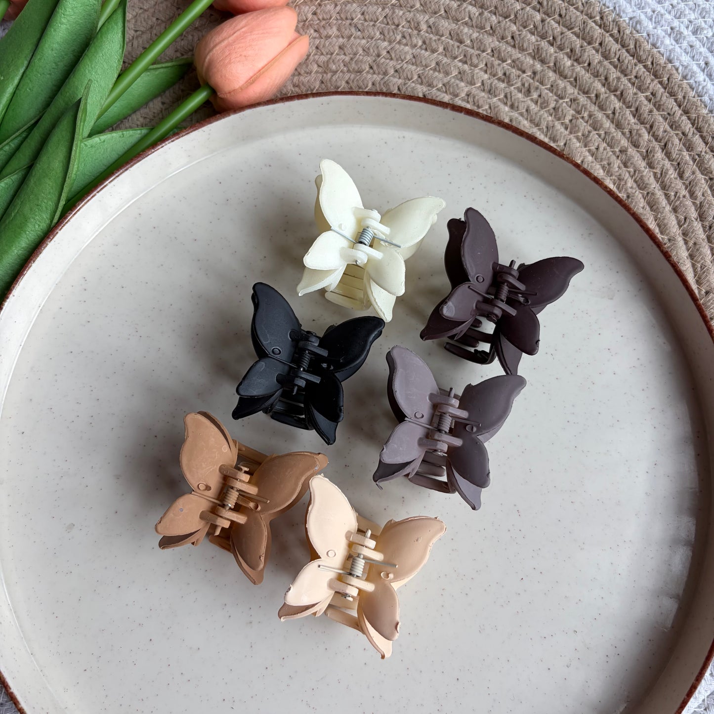 Matte Butterfly Claws (12 Pieces)