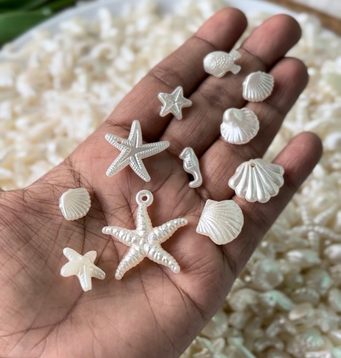 Mix Beads-Ocean Theme Beads(10 Grams)