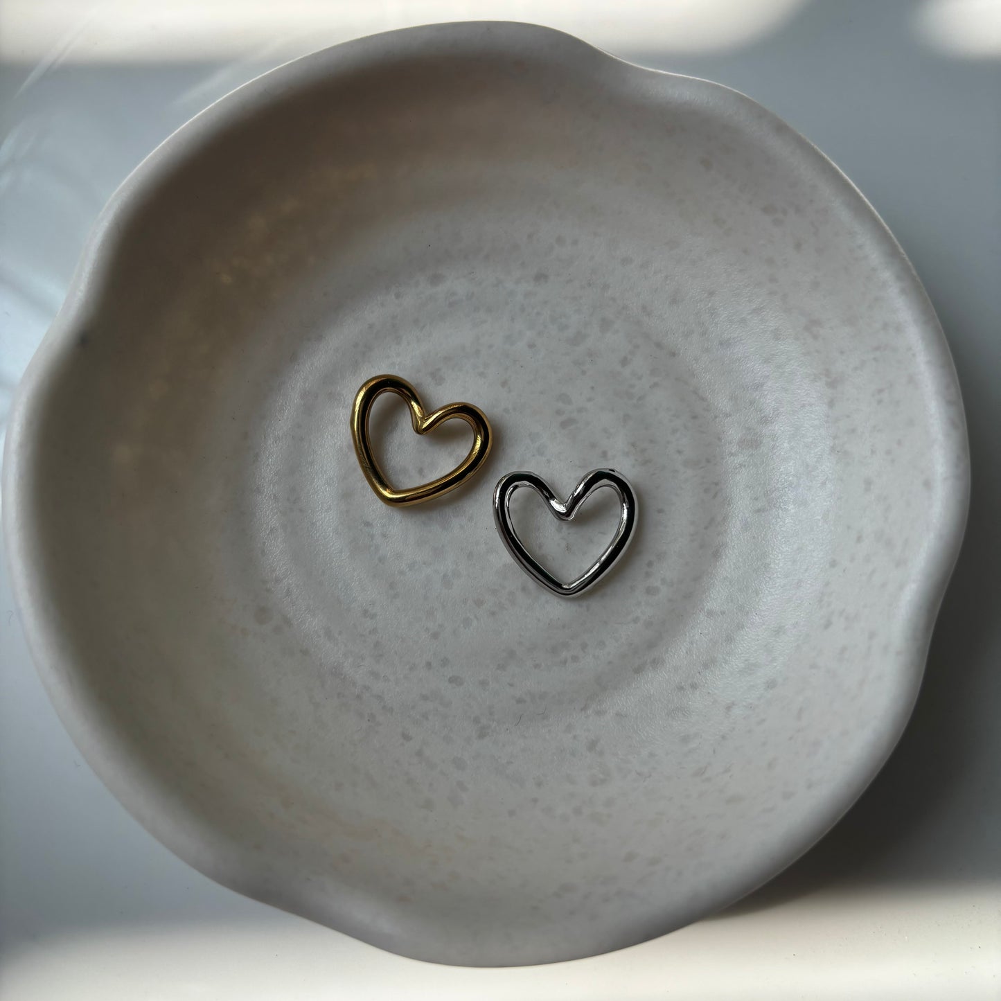 Anti Tarnish Heart Charm