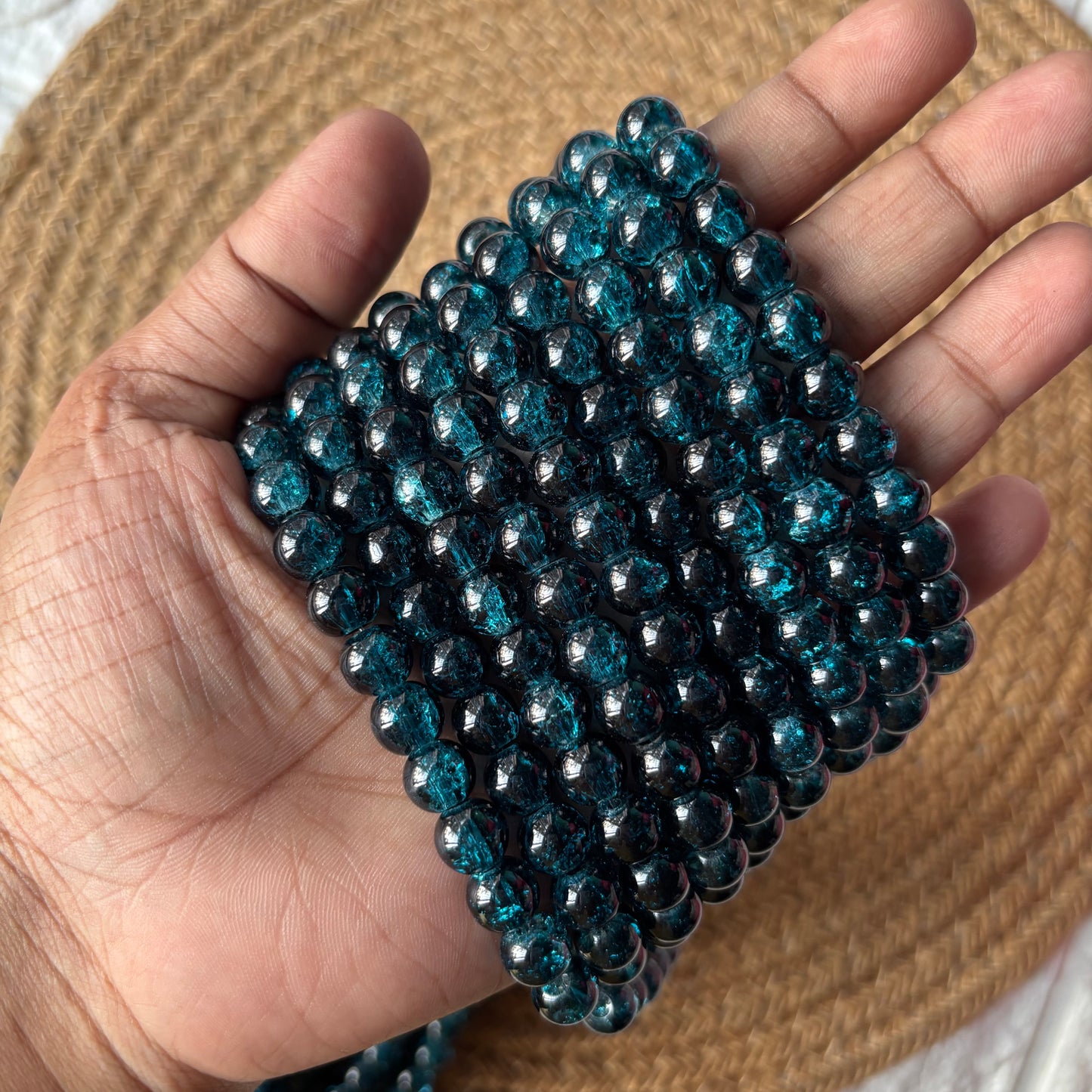 Crackle Beads 8mm (95+ Beads)