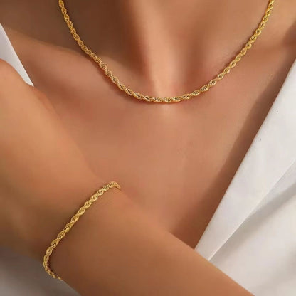 Readymade Stainless Steel Rope Chain Anti Tarnish