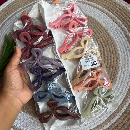 Bow Matte Big Claws (6 Pieces)