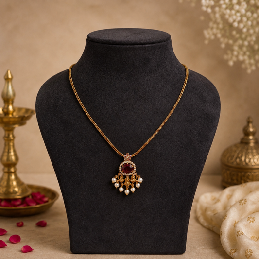 Antique Ruby Chain