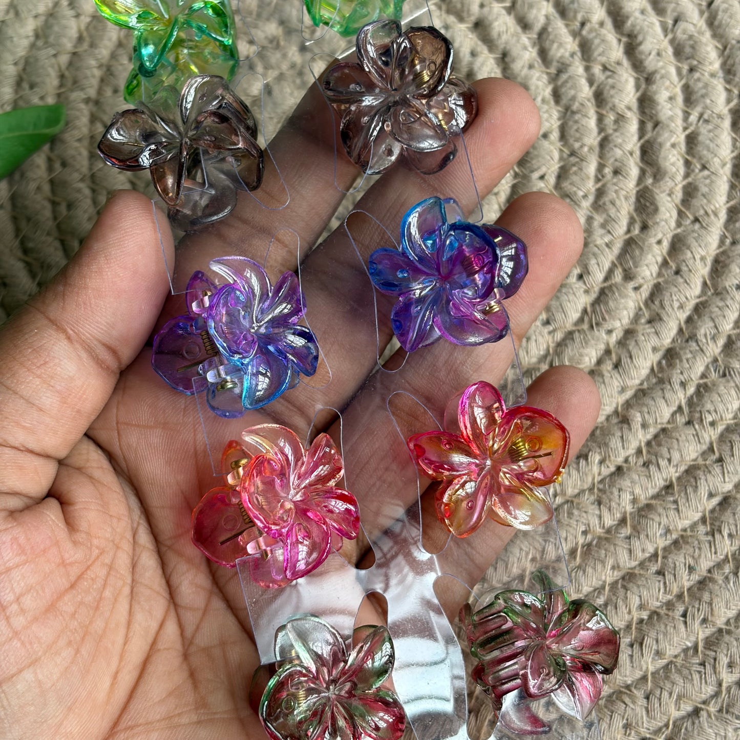 Dual Colour Claws Glossy (12 Pieces)