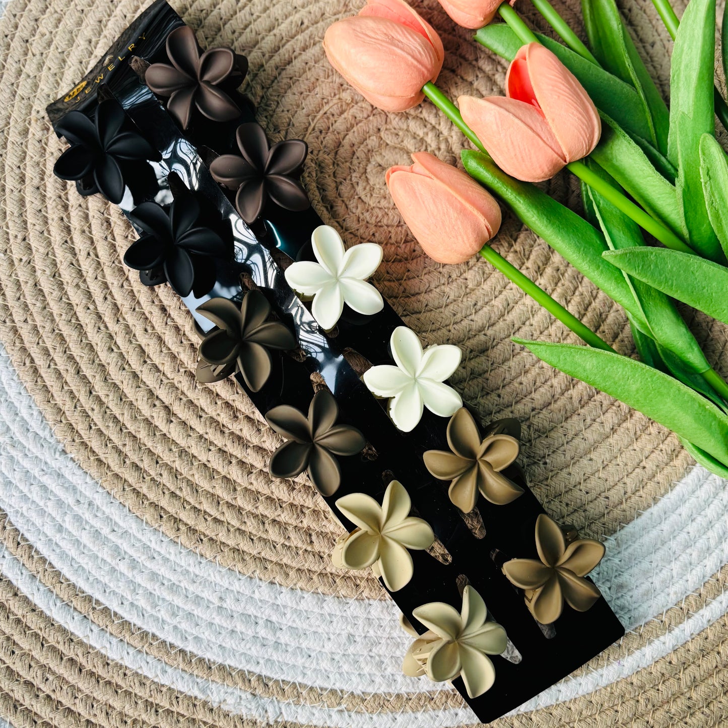 Matte Flower Claws Medium (12 pieces)