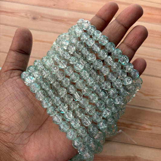 Crackle Beads (95 Beads ) 8mm