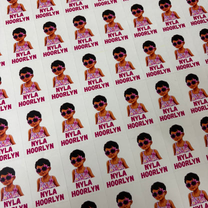 Customized Logo/Name Stickers (A3 Size)
