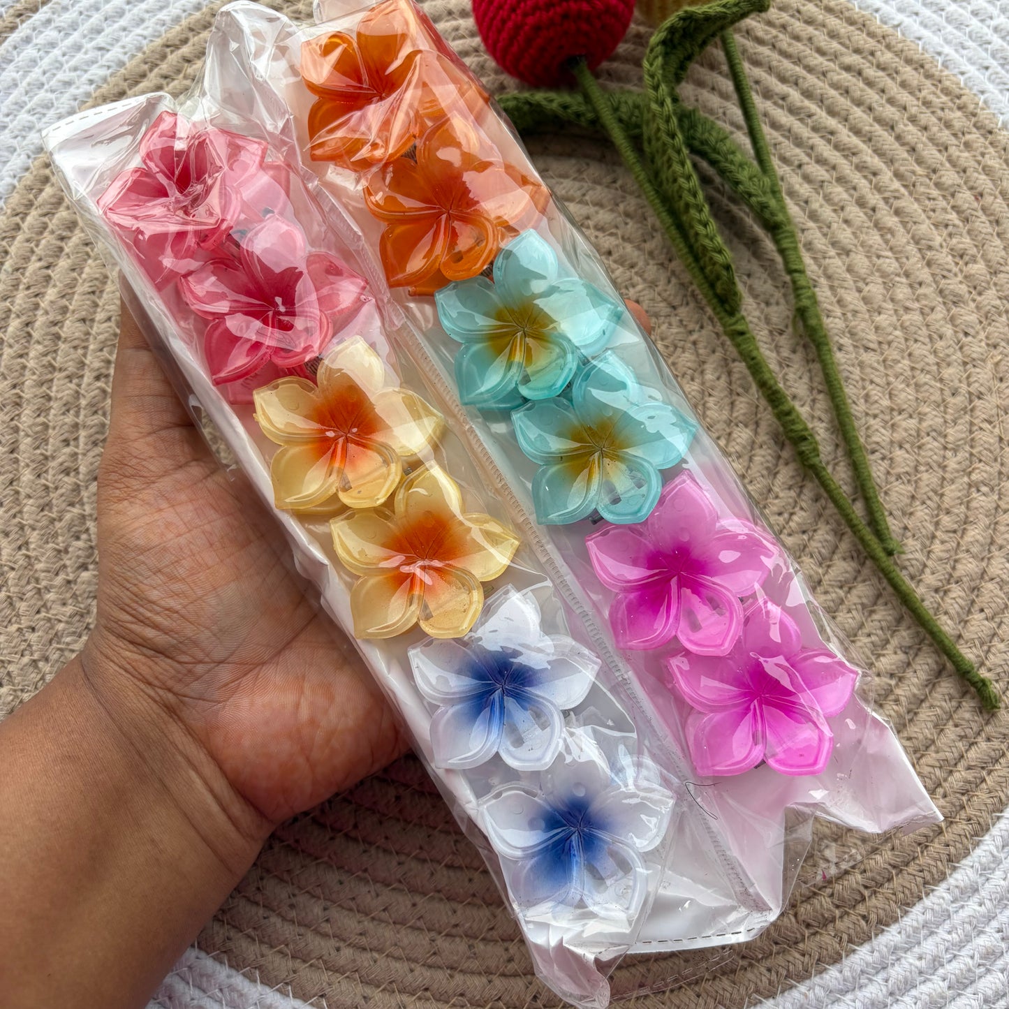 Flower claws (12pieces)