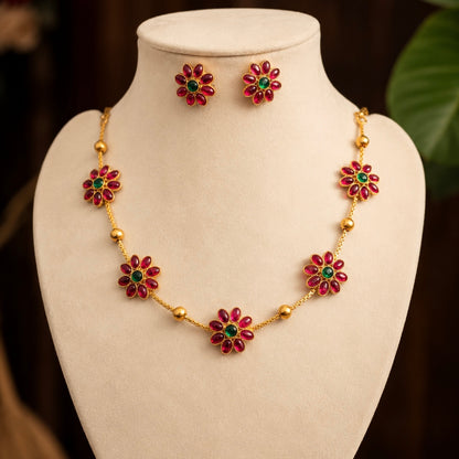 Necklace Set + Earrings