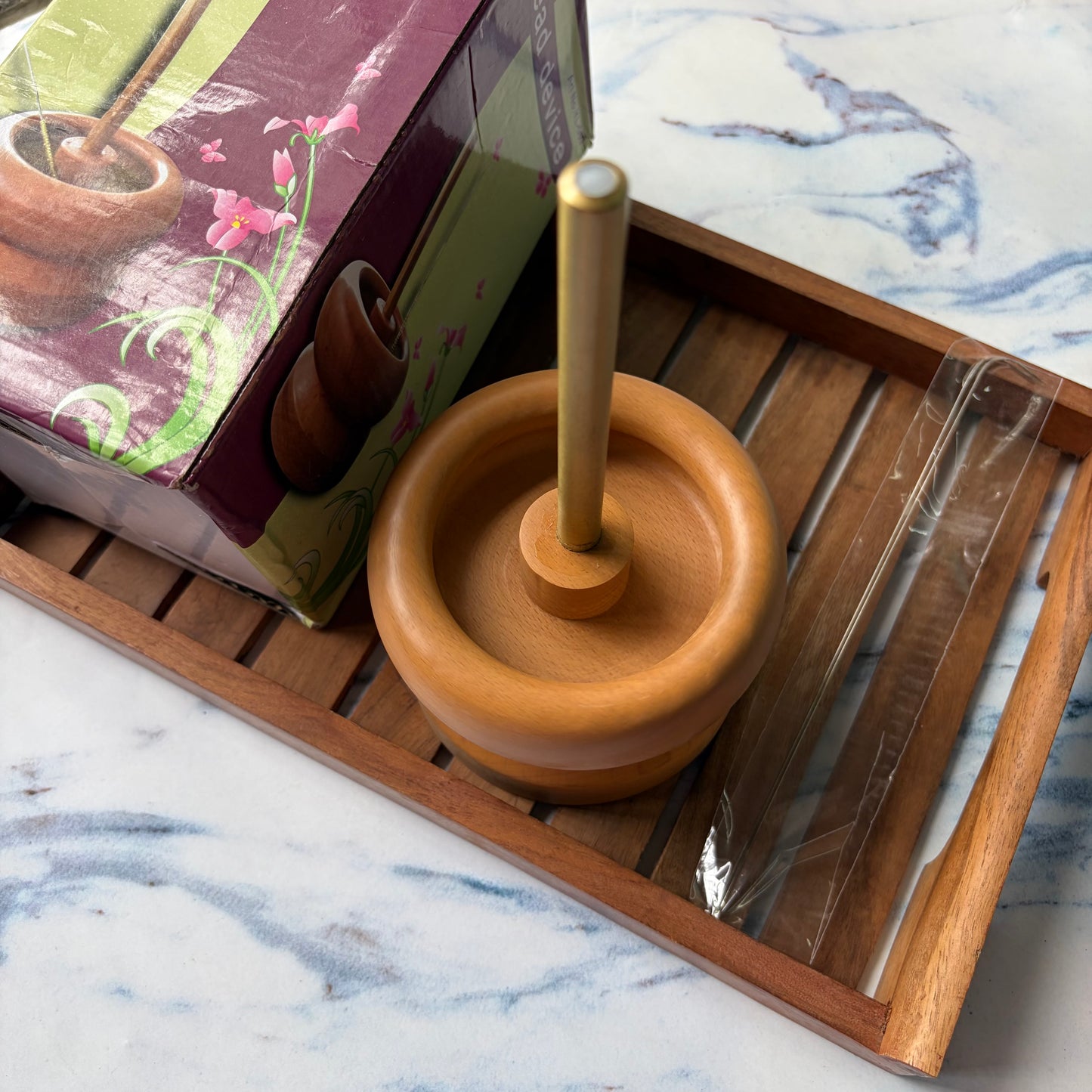 Wooden Bead Spinner