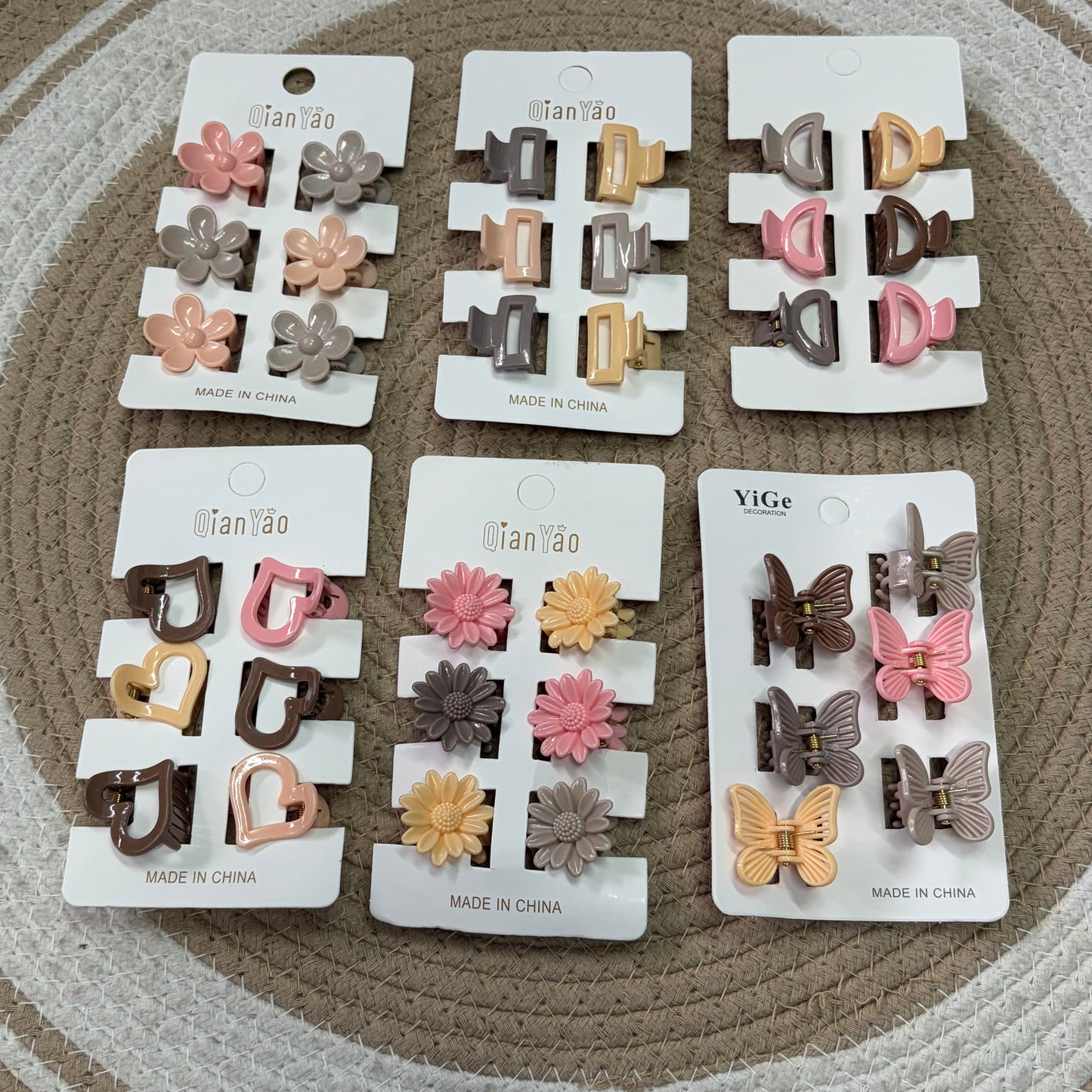 Mix Combo Claws (6 Cards) 36 Pieces