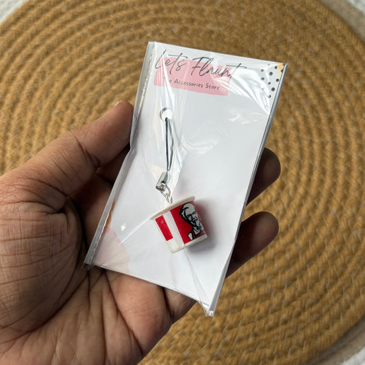 KFC Bucket Phone Charm