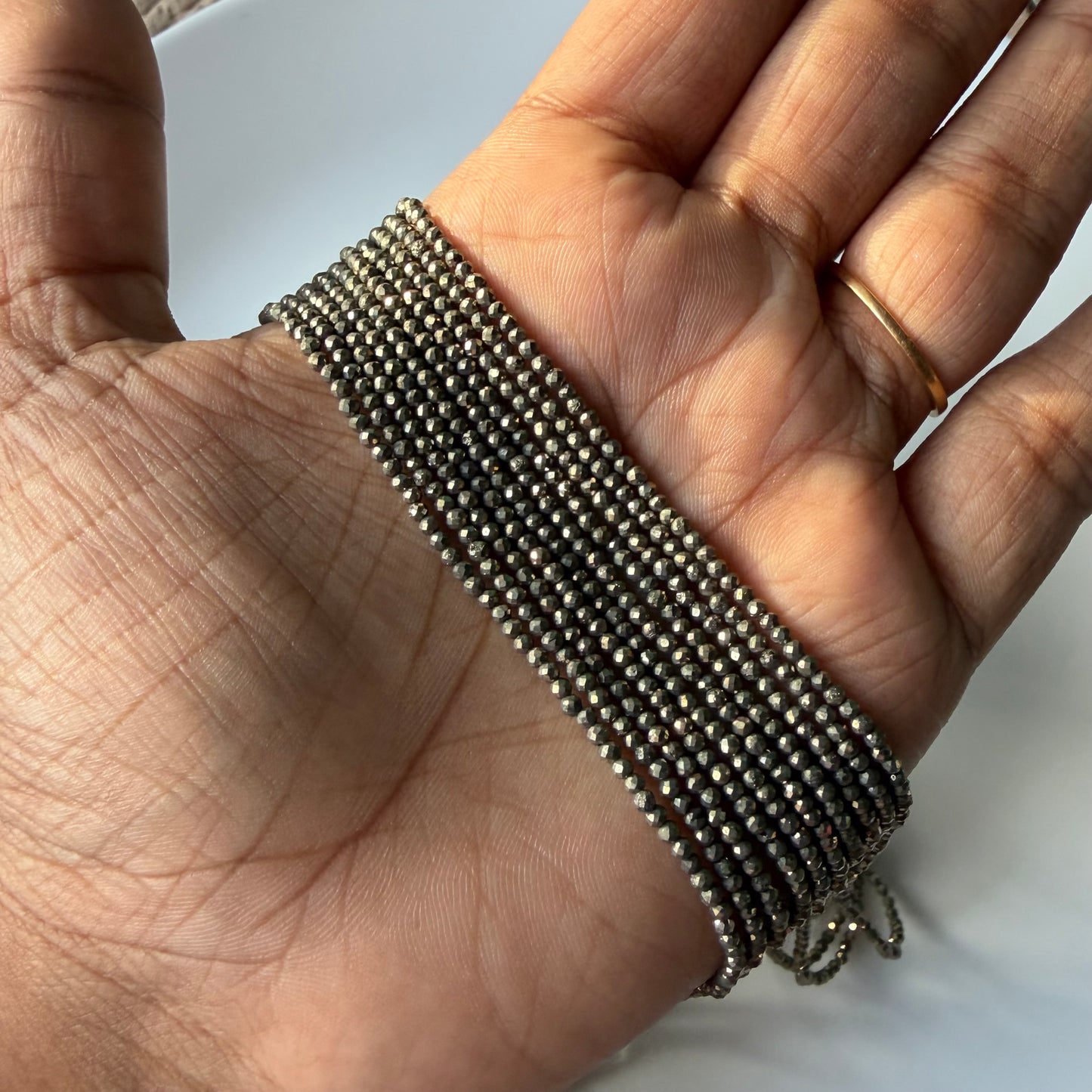 Pyrite Beads (1 String)