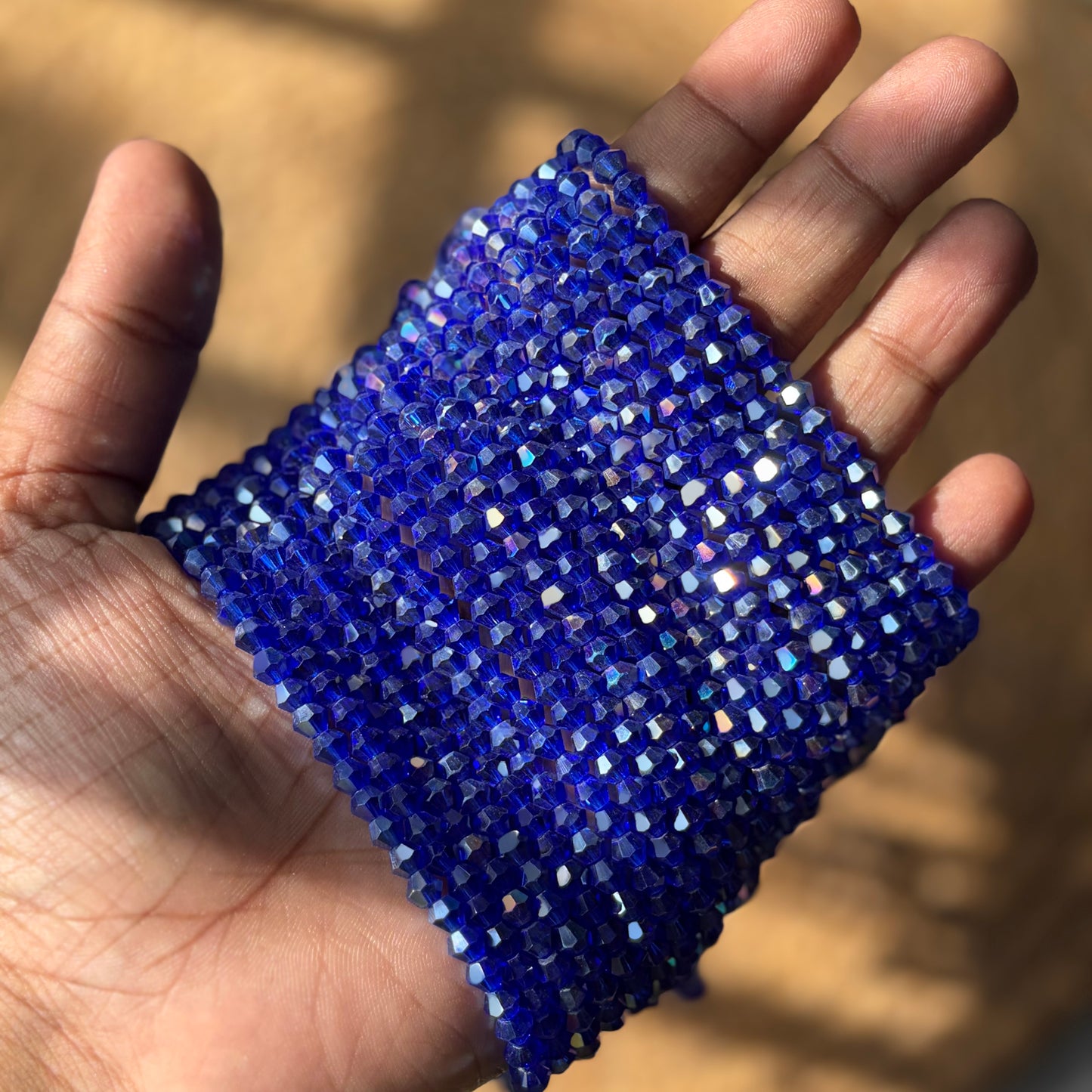 Faceted Diamond Cut Crystal Beads