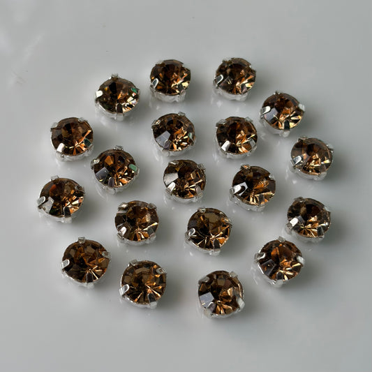 Clip Stones 8mm (6 Pieces)