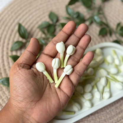 Madras Malli Artificial Flower (50 Pieces)