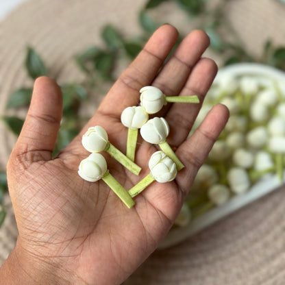 Gundu Malli Artificial Flower (50 Pieces)