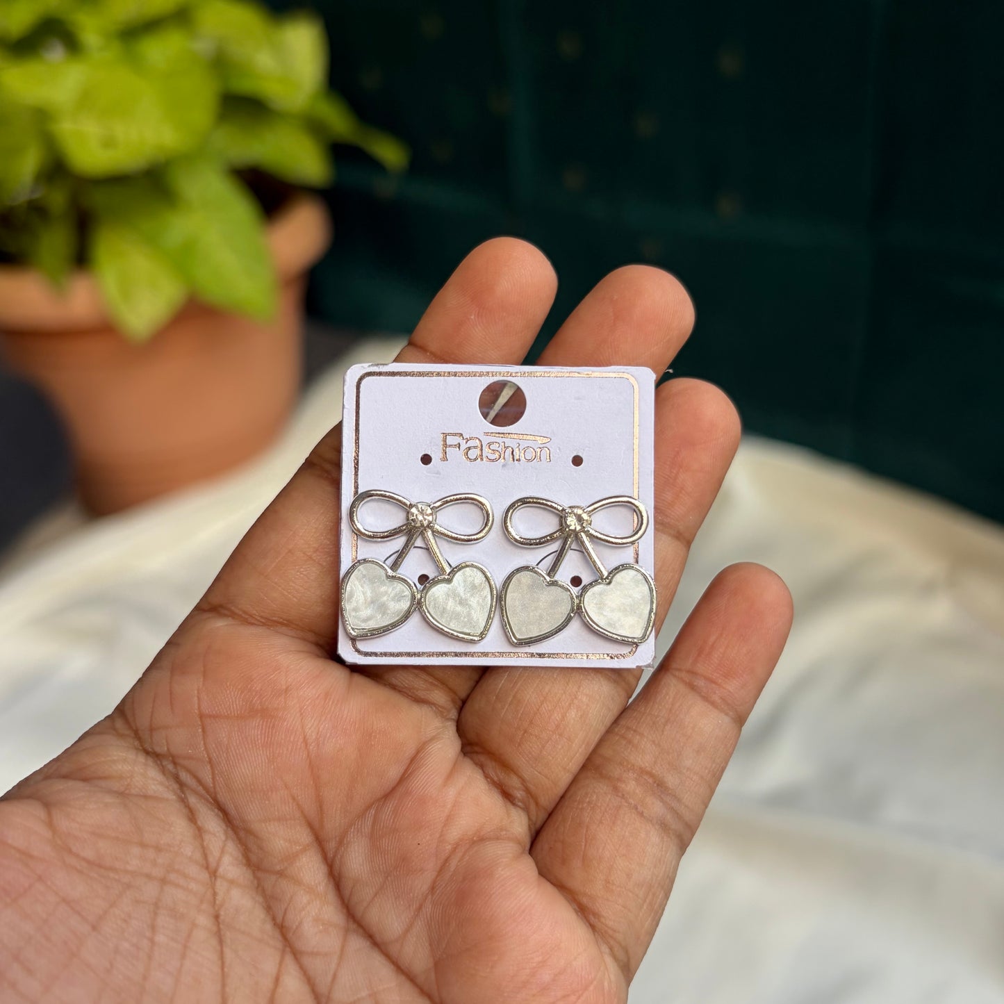 Korean Earrings (5 Pairs)