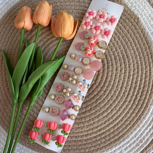 Korean Aligator Hairpins (12 Pieces)