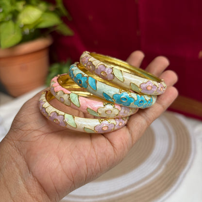 Premium Enamel Bangles Openable