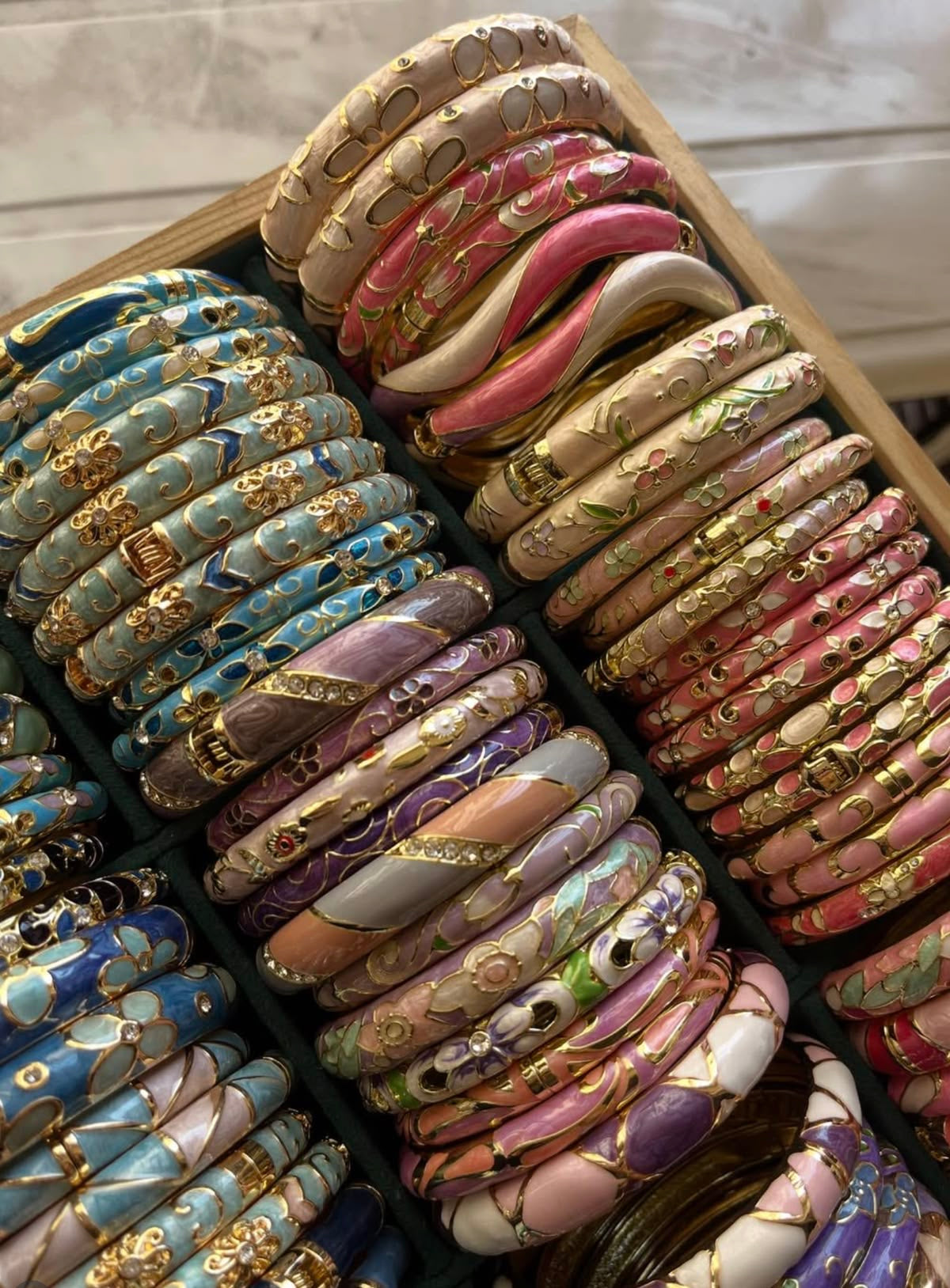 Premium Enamel Bangles Openable