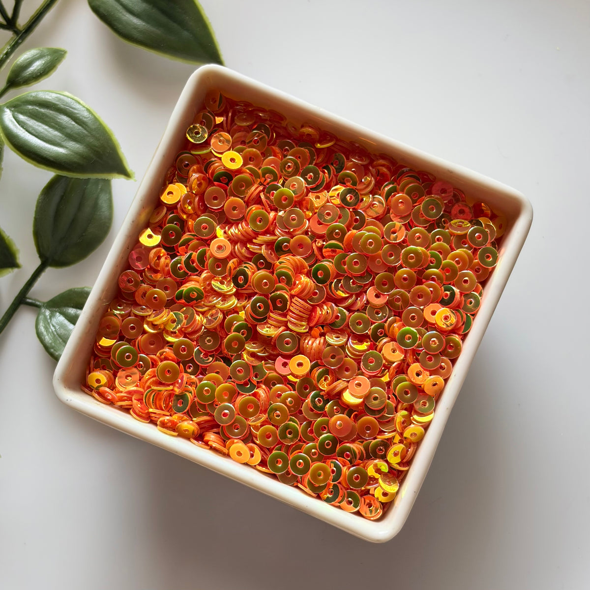 Sequins - (20 Grams) Orange