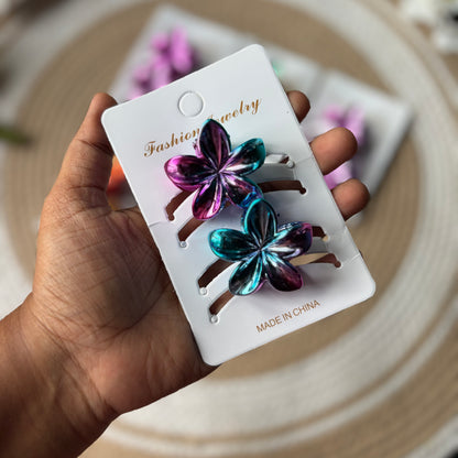 Metallic Dual Colour Claws (12 Pieces )