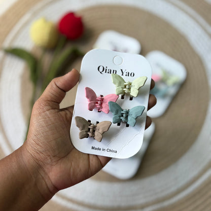 Matte Butterfly Combo Cards (4 Cards)