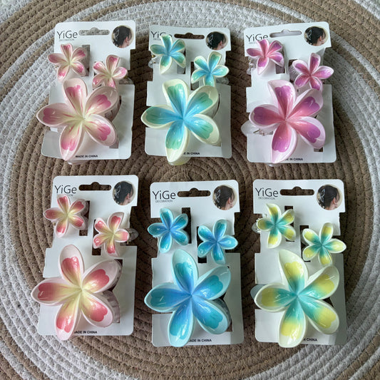 Printed Flower Combo Cards (6 Cards)