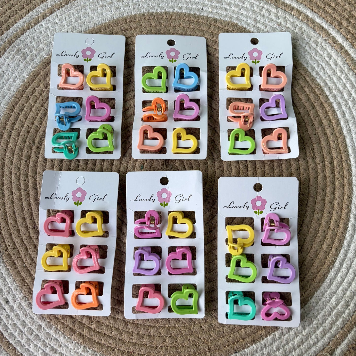 Heart Combo Cards (6 Cards)