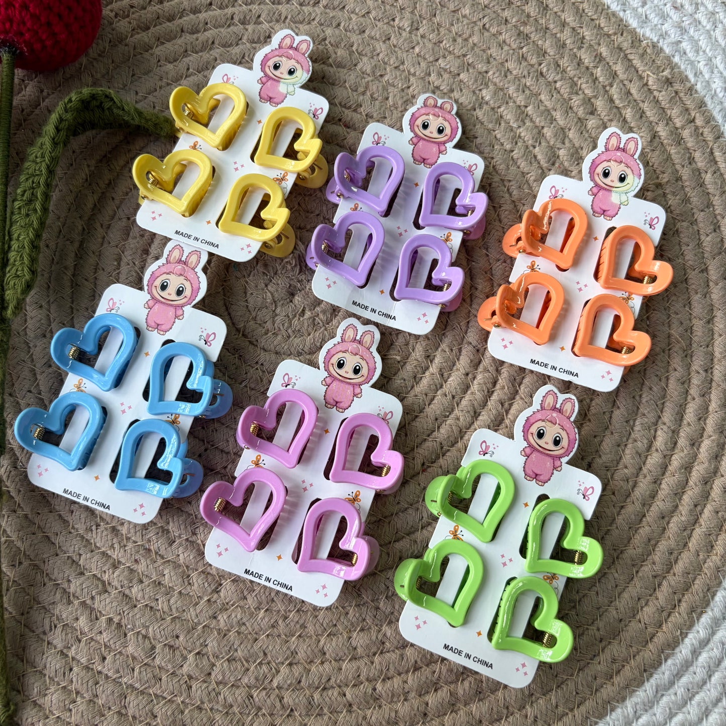 Heart Combo Cards (6 Cards)