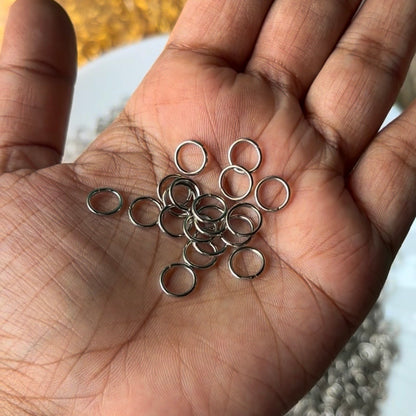 Heavy Metal Thick Jump Rings (10 Grams)