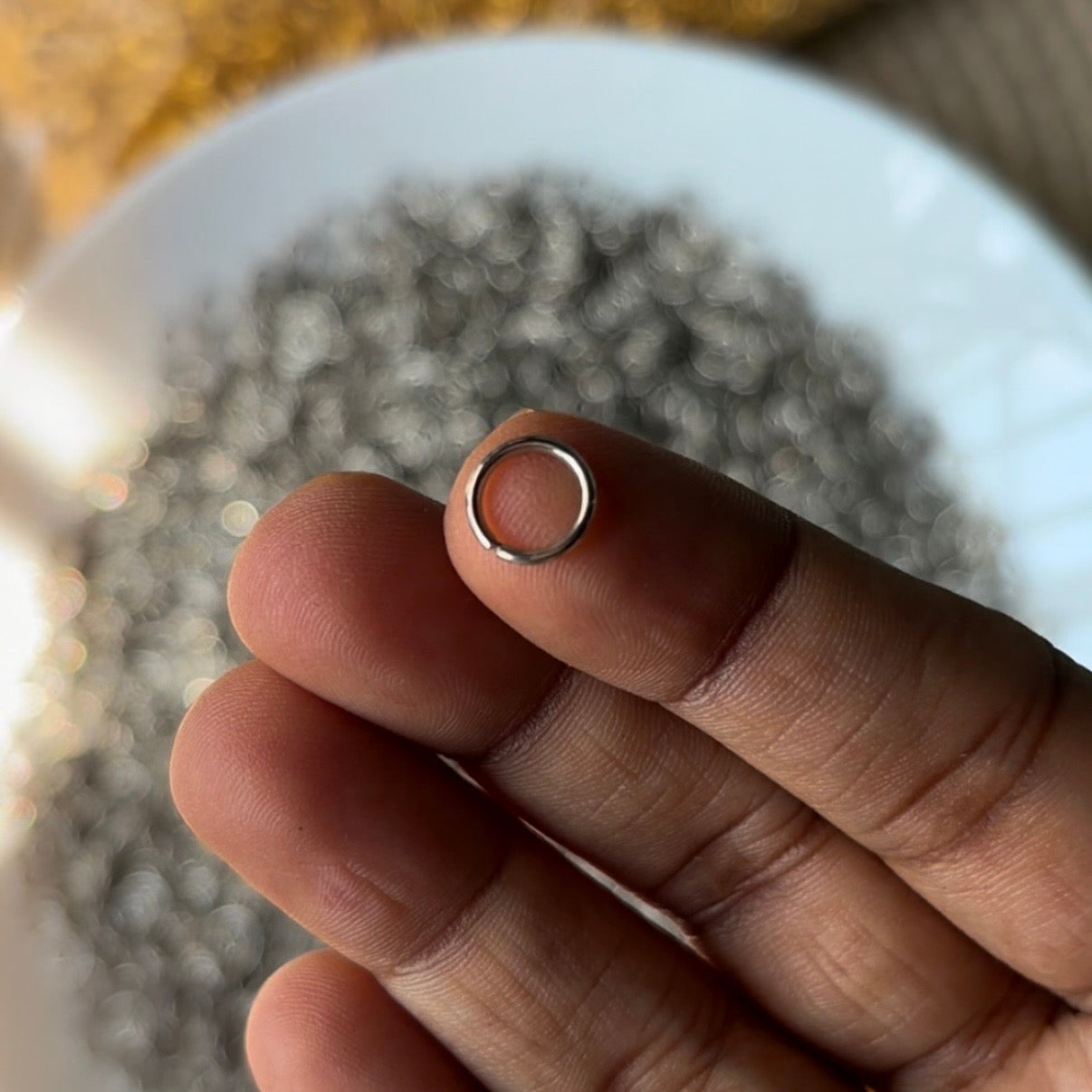 Heavy Metal Thick Jump Rings (10 Grams)