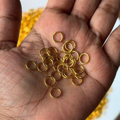 Heavy Metal Thick Jump Rings (10 Grams)