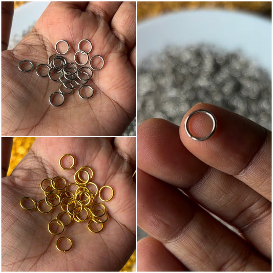 Heavy Metal Thick Jump Rings (10 Grams)