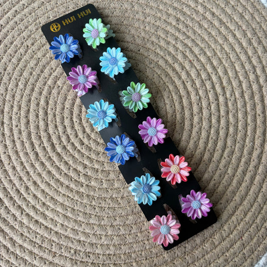 Printed Daisy (12 Pieces)