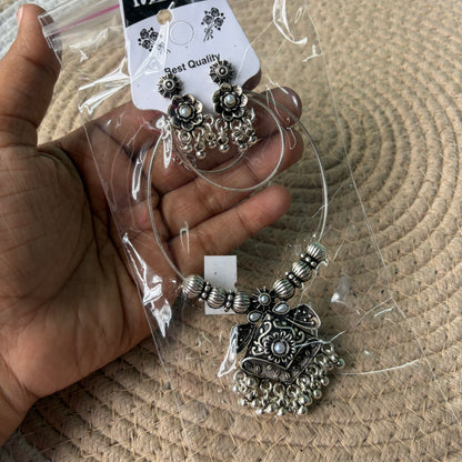 Oxidised Pendent Set