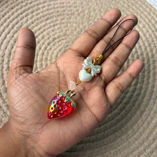 Strawberry Phonecharm
