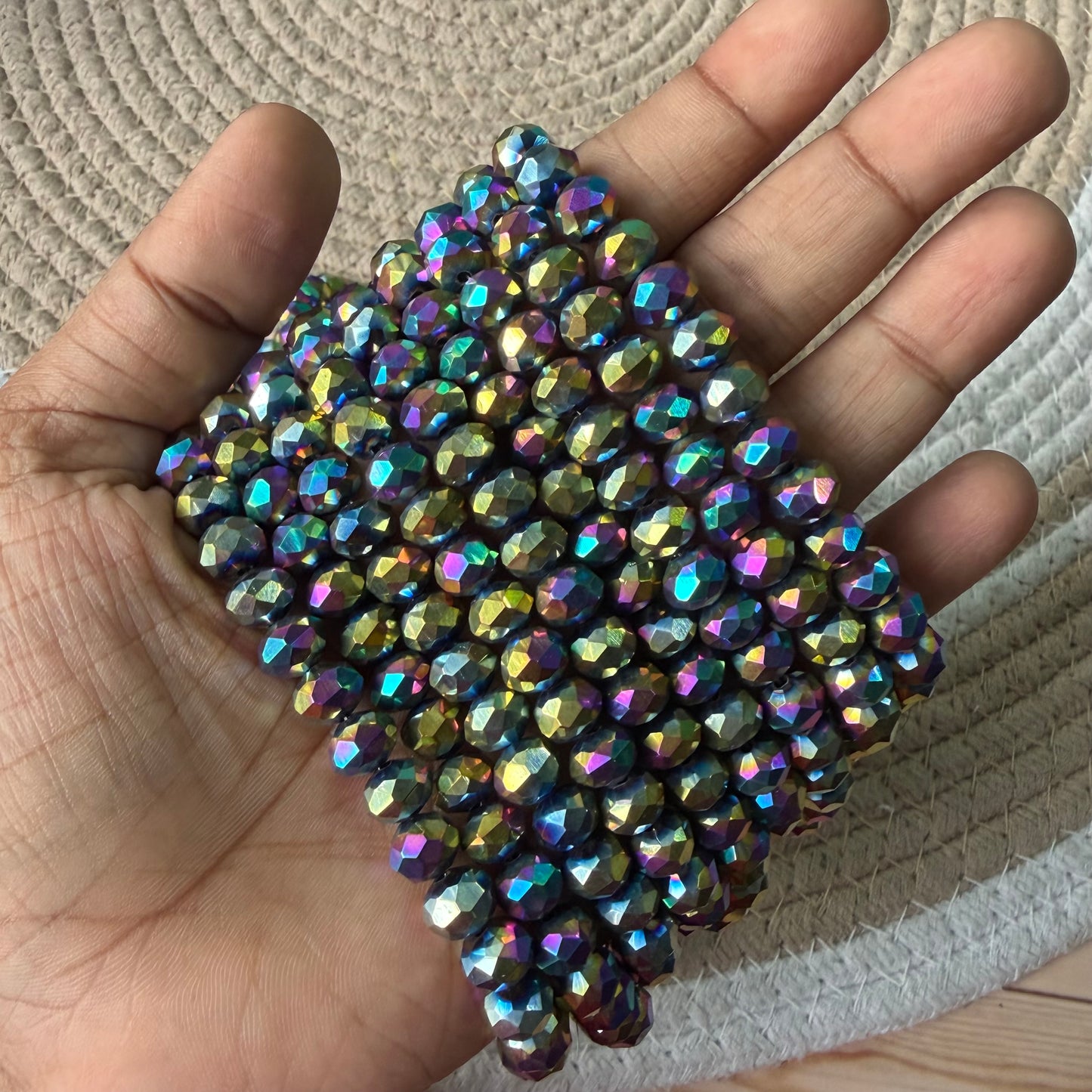 Crystal Beads 8MM (1 Strings)