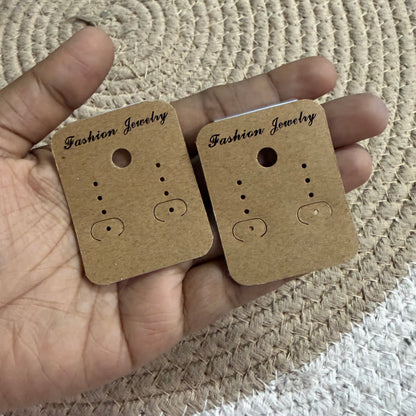 Premium Earring Cards (5 Cards)