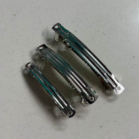 Center Clip Silver (5 Pieces)