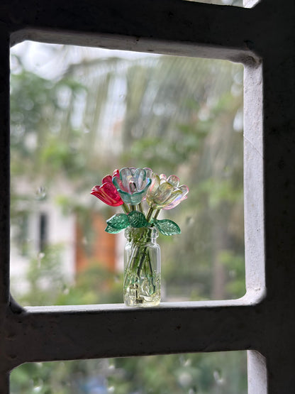 Cute Tulip Minature Flowervase