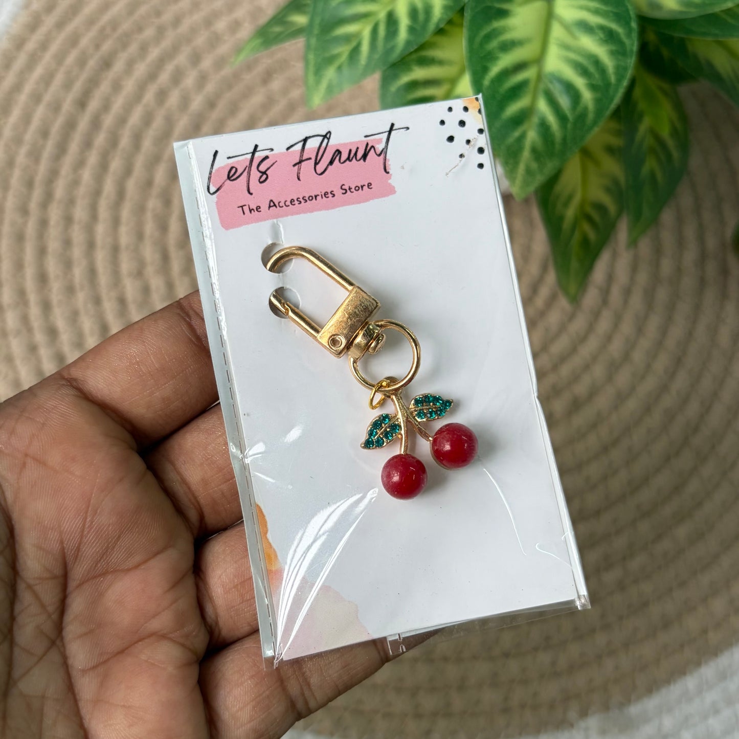Cherry Bagcharm
